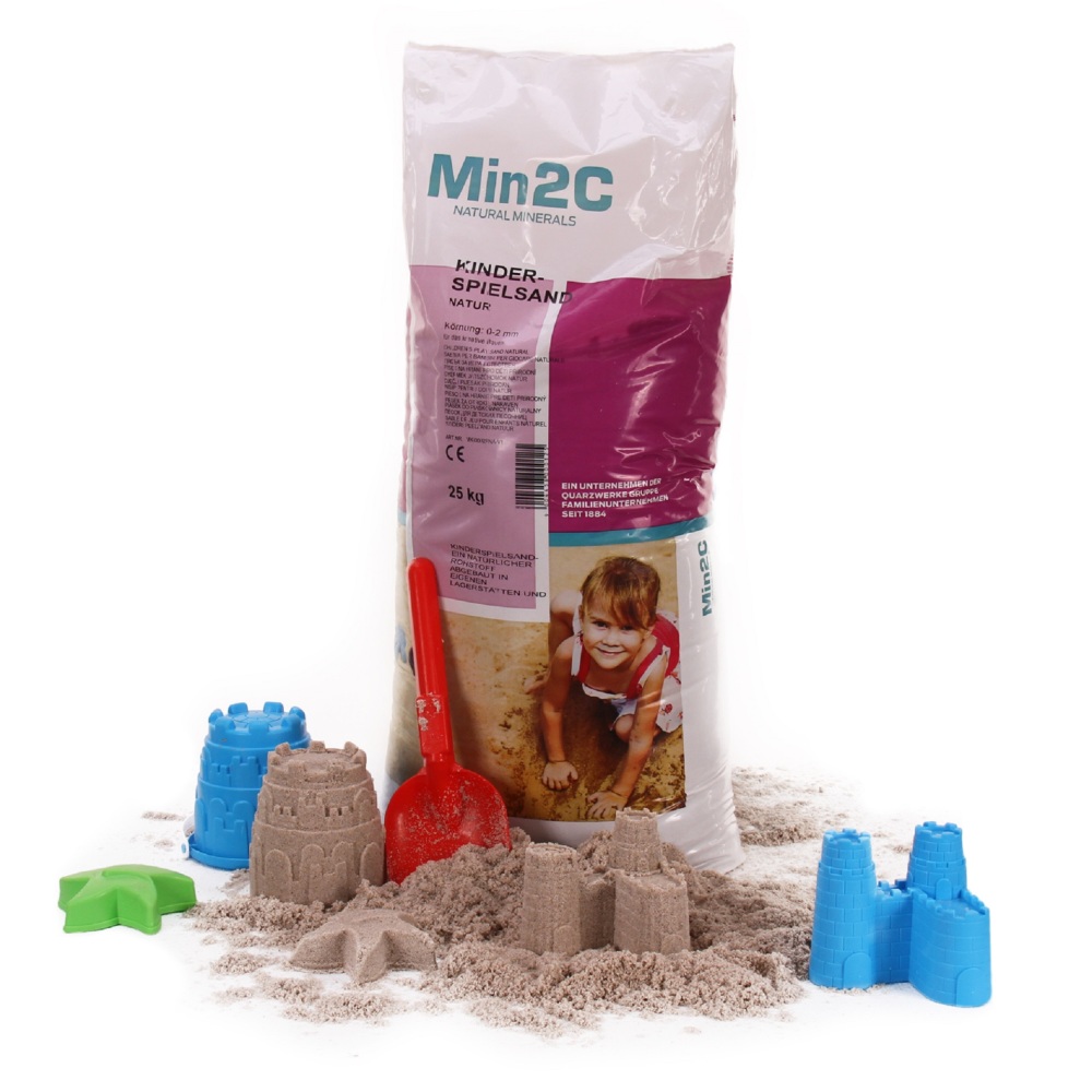 A&G-heute Min2C 25kg Kinderspielsand Quarzsand A&G-heute Min2C 25kg Kinderspielsand Quarzsand