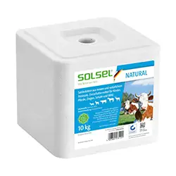 SOLSEL Natur 10 kg Leckstein