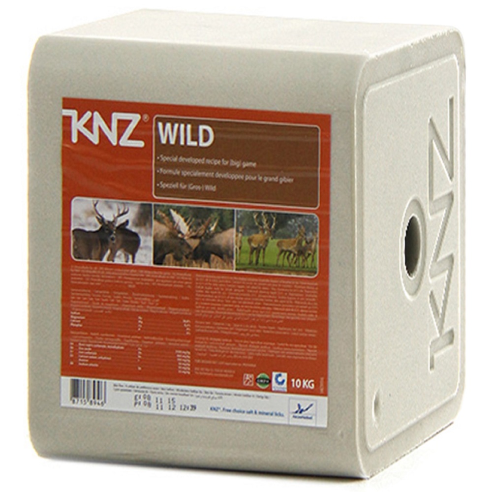 KNZ Mineralleckstein Salzleckstein Wild KNZ Mineralleckstein Salzleckstein Wild