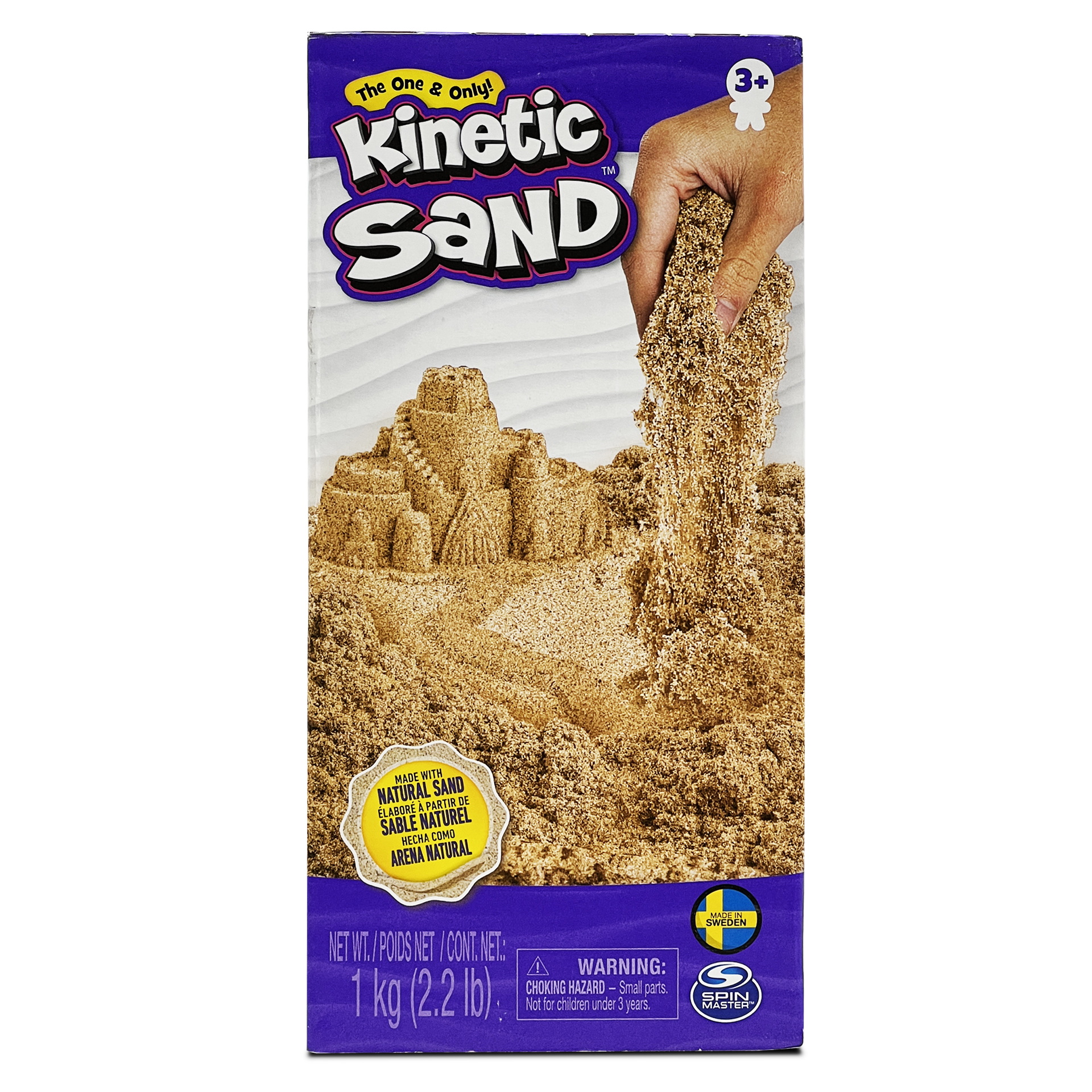 SPIN MASTER KINETIC SAND 1 kg Spielsand braun