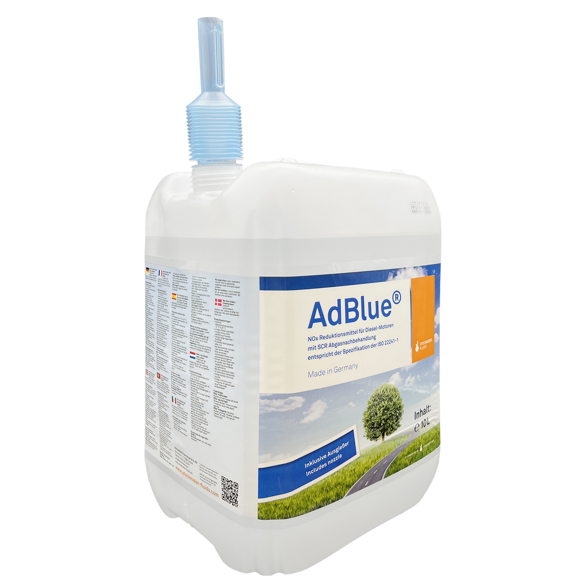 Adblue SCR Harnstofflösung 2 x 10L mit Ausgießer