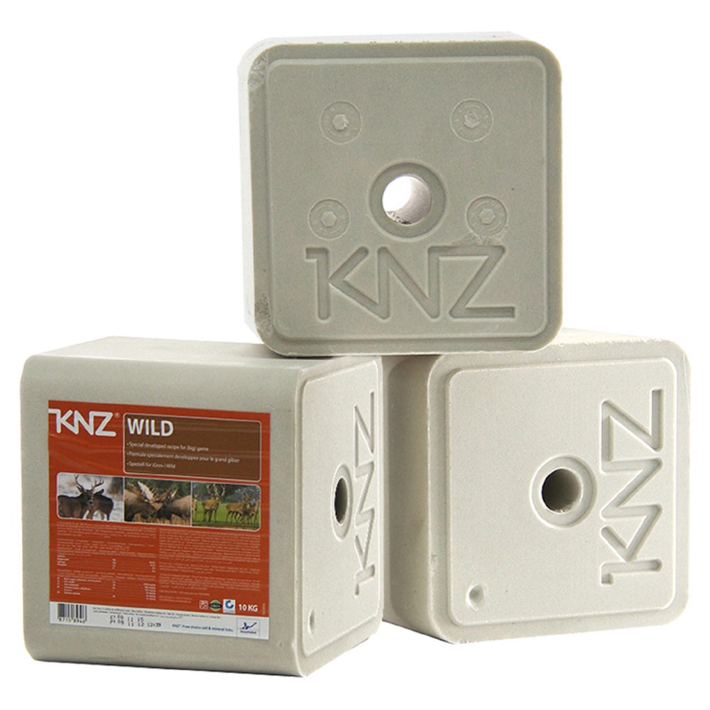 KNZ Mineralleckstein Salzleckstein Wild KNZ Mineralleckstein Salzleckstein Wild