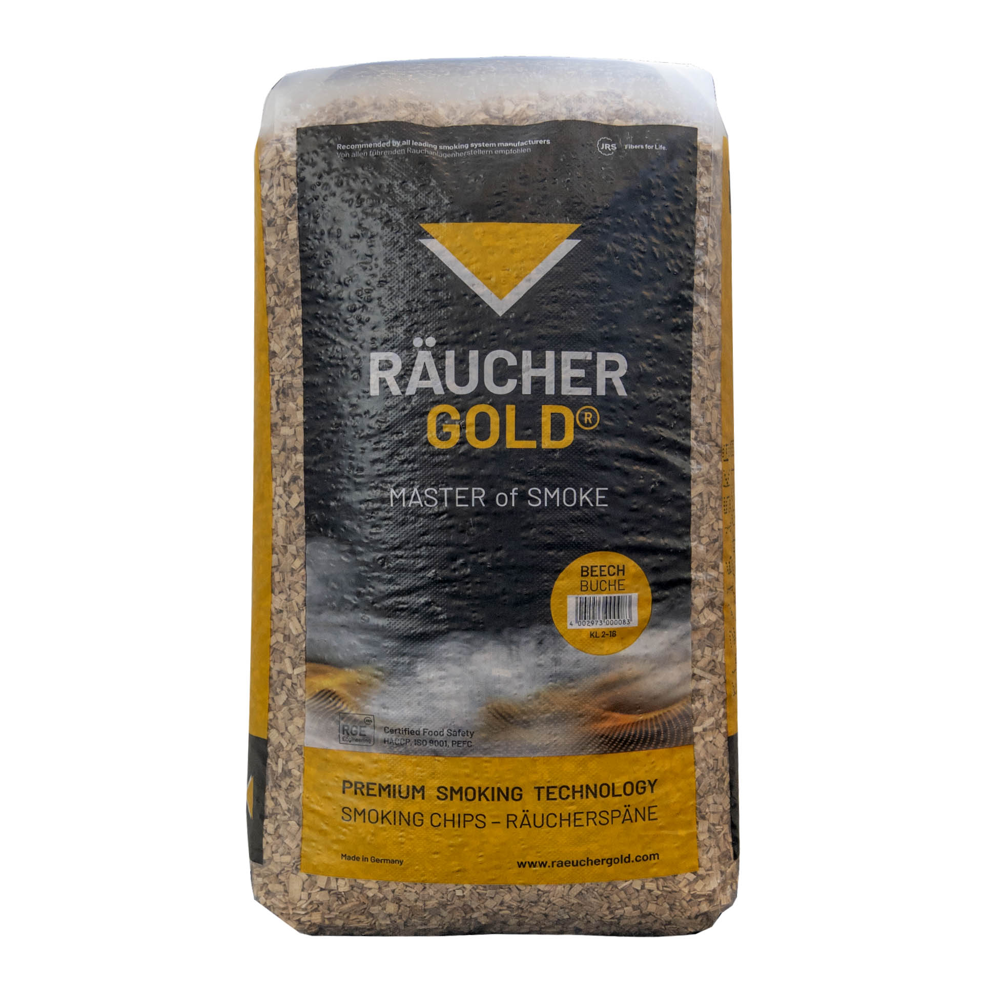 Rettenmaier Räuchergold 15 kg Räucherspäne KL 2/16 Buche