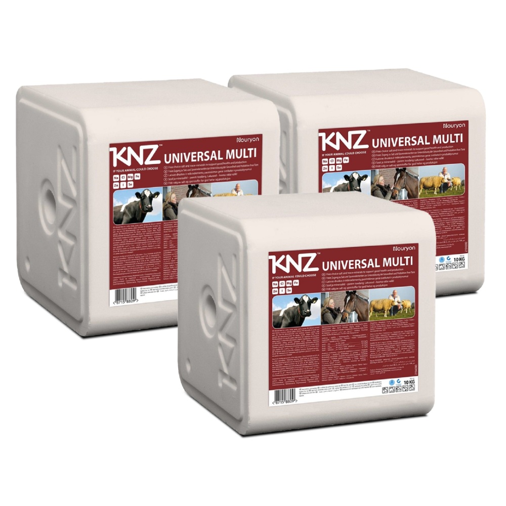 KNZ Universal Multi Mineralleckstein Salzleckstein Nutztiere KNZ Universal Multi Mineralleckstein Salzleckstein Nutztiere