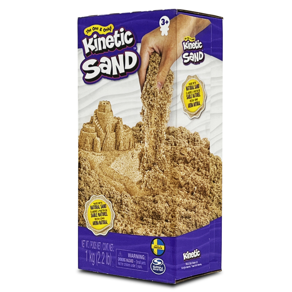 SPIN MASTER KINETIC SAND 1kg Spielsand braun