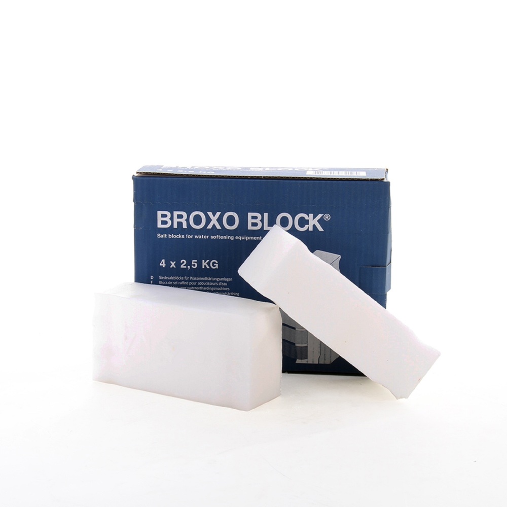 Broxo Block 20 kg 4 x 2,5 kg Regeneriersalz Siedesalz Broxo Block 20 kg 4 x 2,5 kg Regeneriersalz Siedesalz