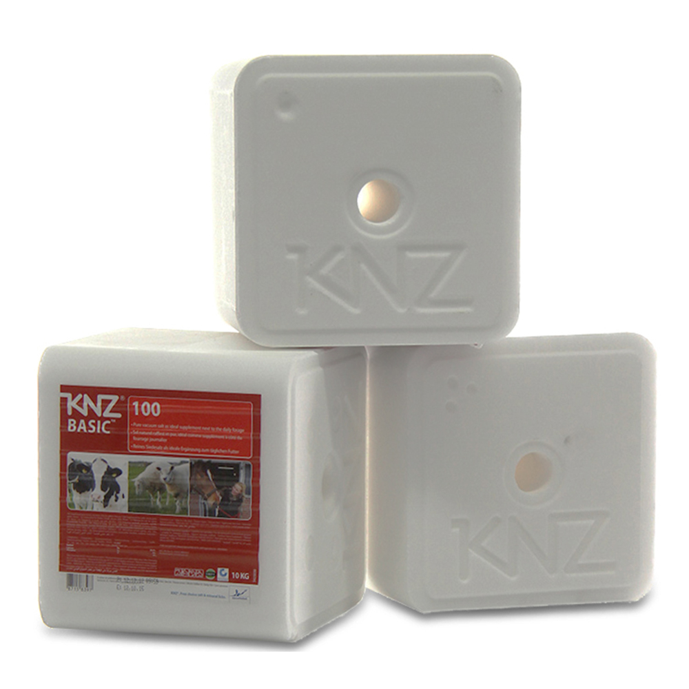 KNZ Basic 100 Magnum Mineralleckstein Salzleckstein Nutztiere KNZ Basic 100 Magnum Mineralleckstein Salzleckstein Nutztiere