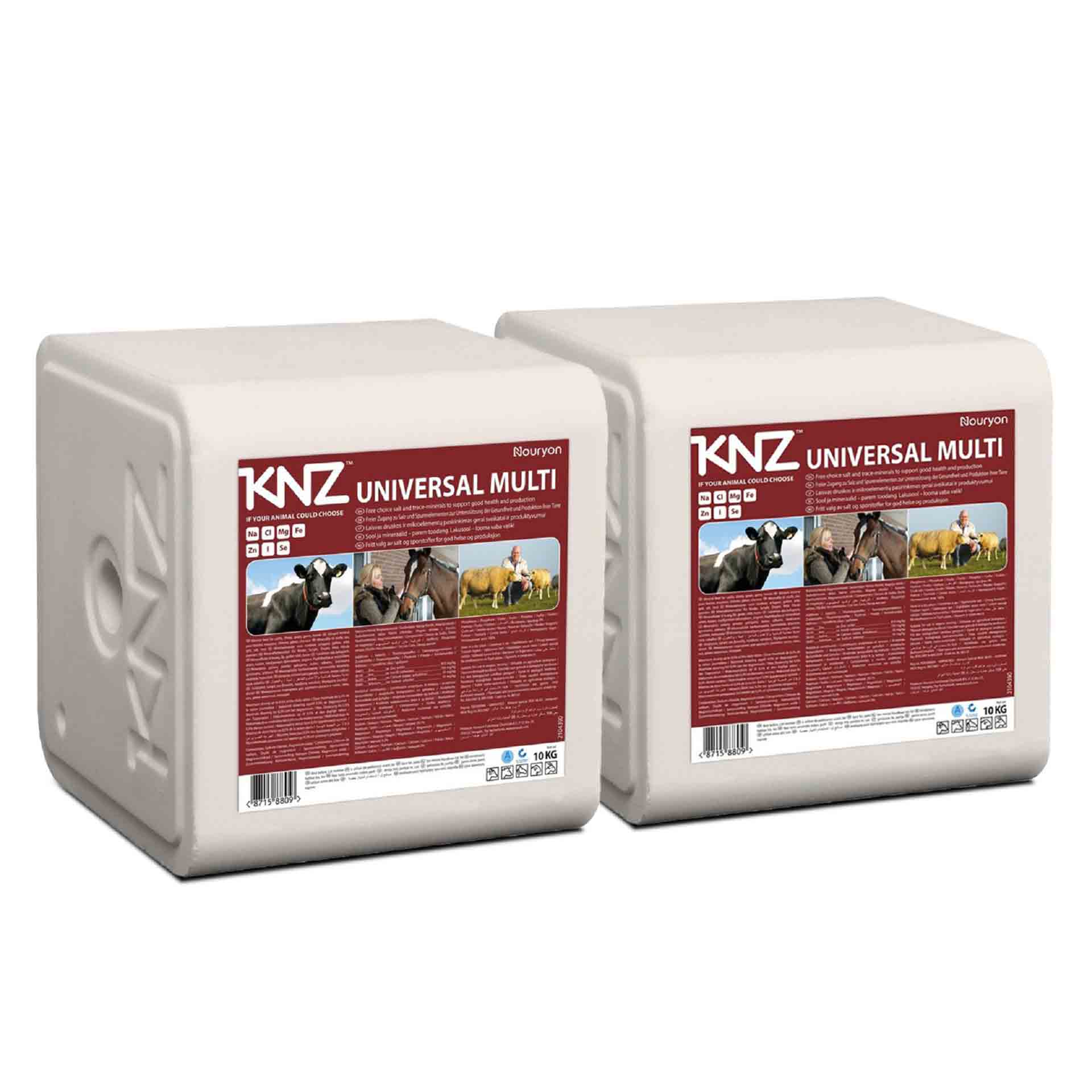 KNZ Universal Multi 20 kg Salzlecksteine Nutztiere