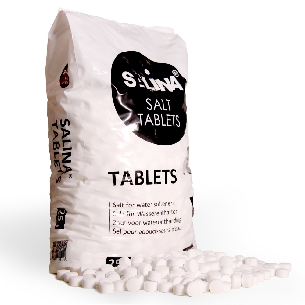 Salina 25kg Regeneriersalz Siedesalz Salztabletten Salina 25kg Regeneriersalz Siedesalz Salztabletten