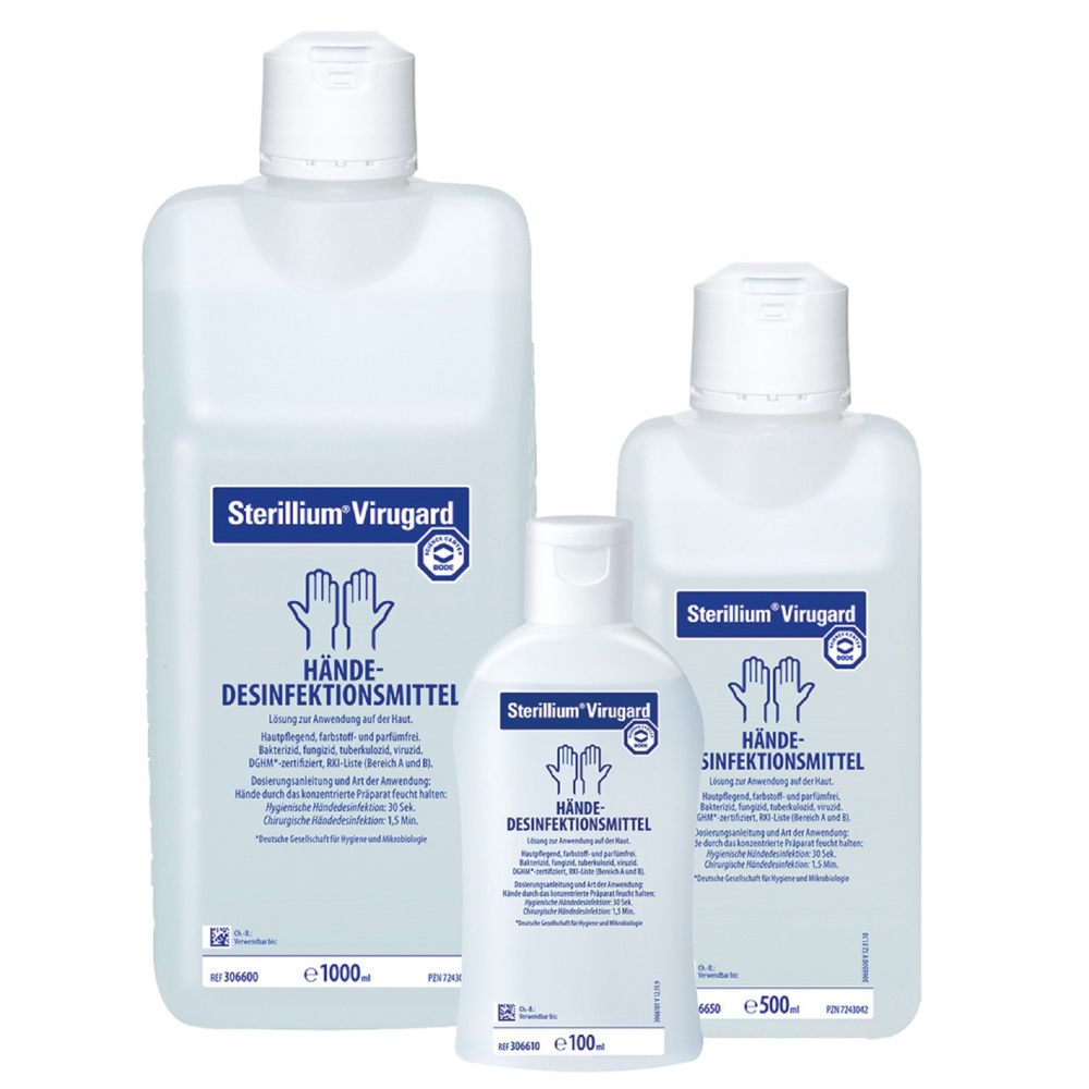 Sterillium Virugard Hygiene Händedesinfektionsmittel Sterillium Virugard Hygiene Händedesinfektionsmittel