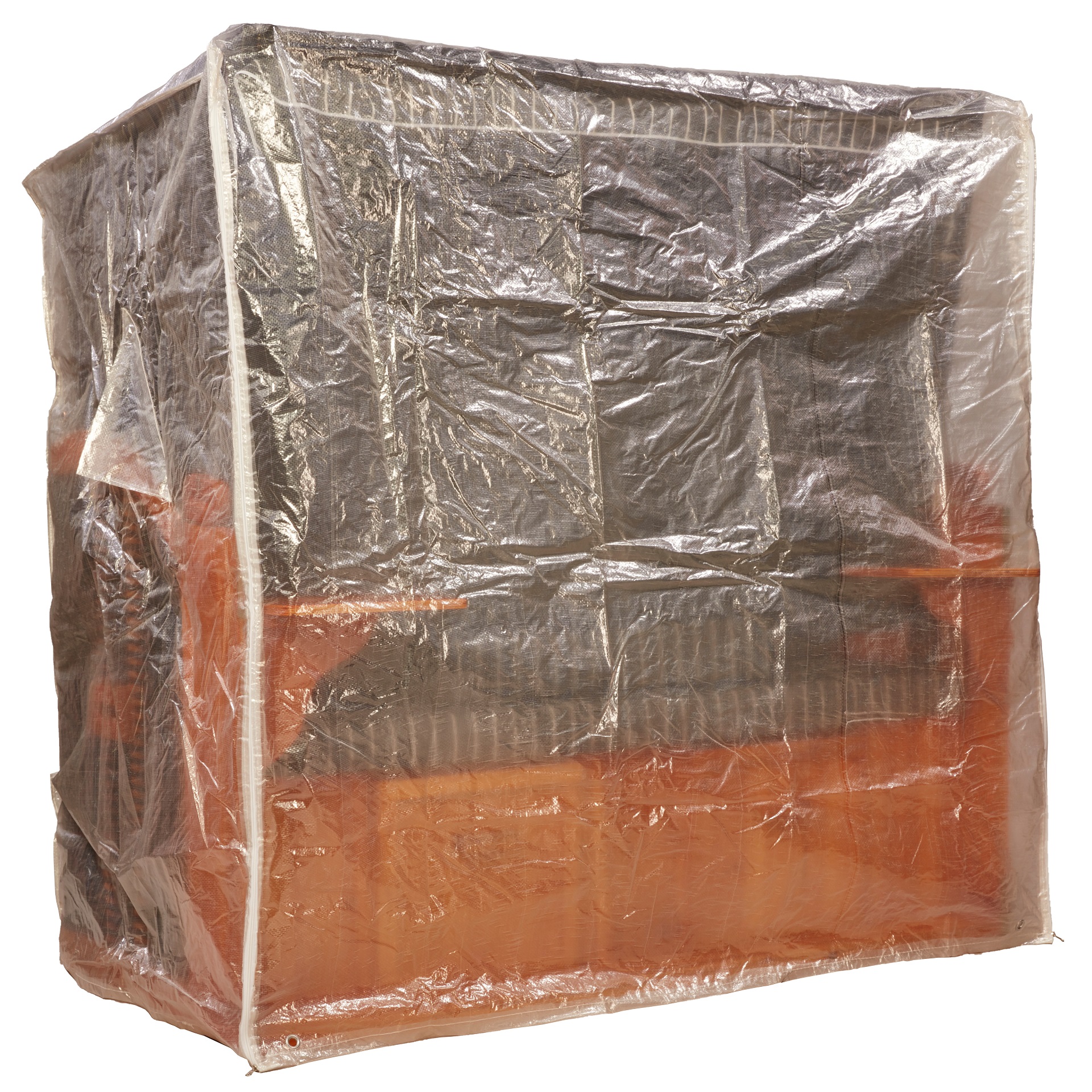 Webavita Strandkorb Schutzhülle Transparent 155 x 150 x 85 cm