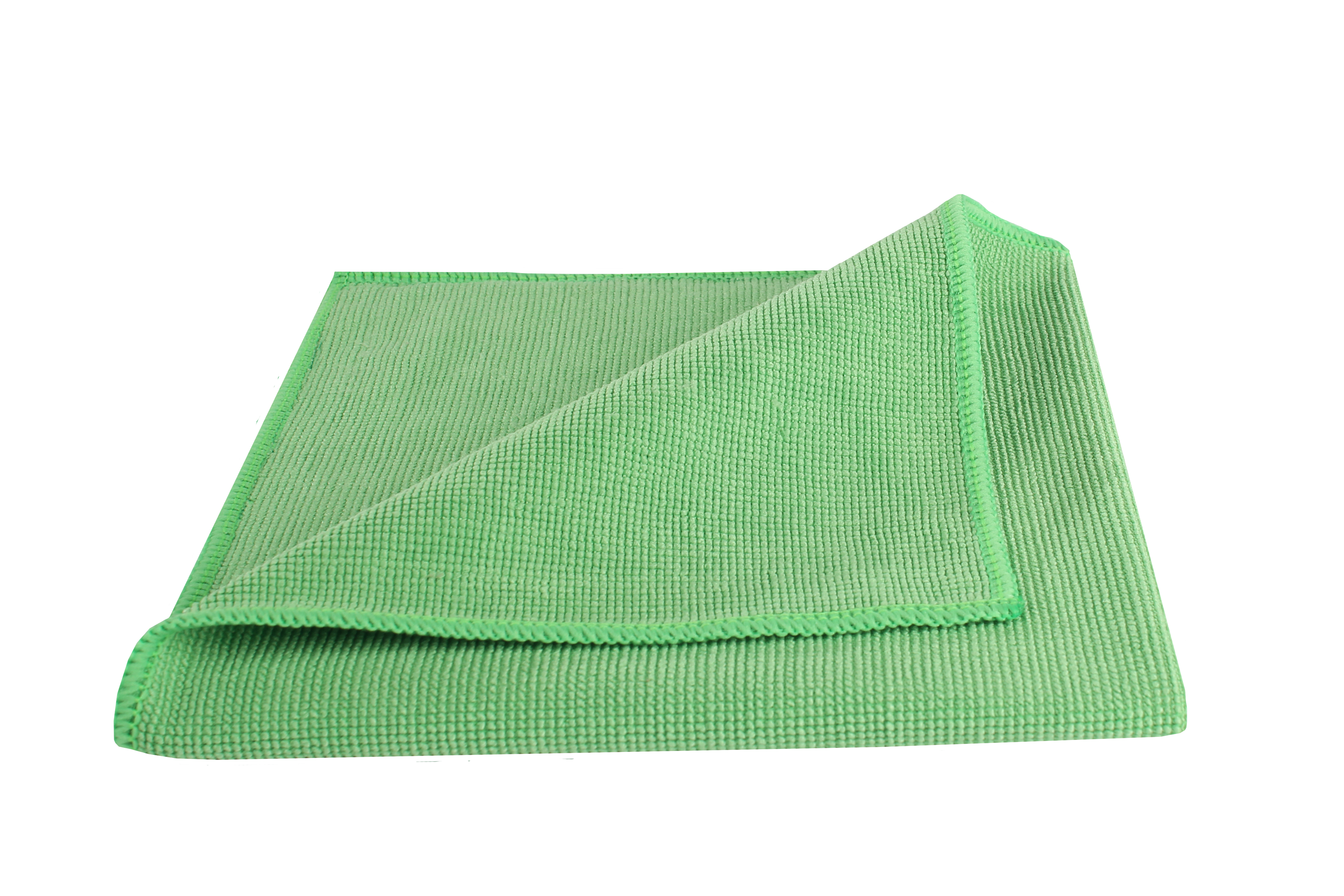 30 Stück Microfasertücher zur Reinigung 40 x 40 cm grün 300 g/m²