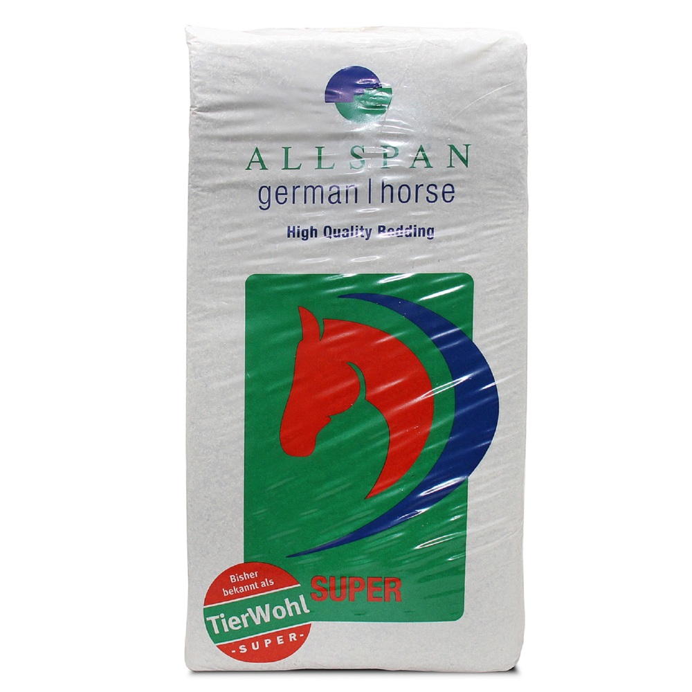 ALLSPAN 24kg Einstreu Weichholzgranulat German Horse Super ALLSPAN 24kg Einstreu Weichholzgranulat German Horse Super