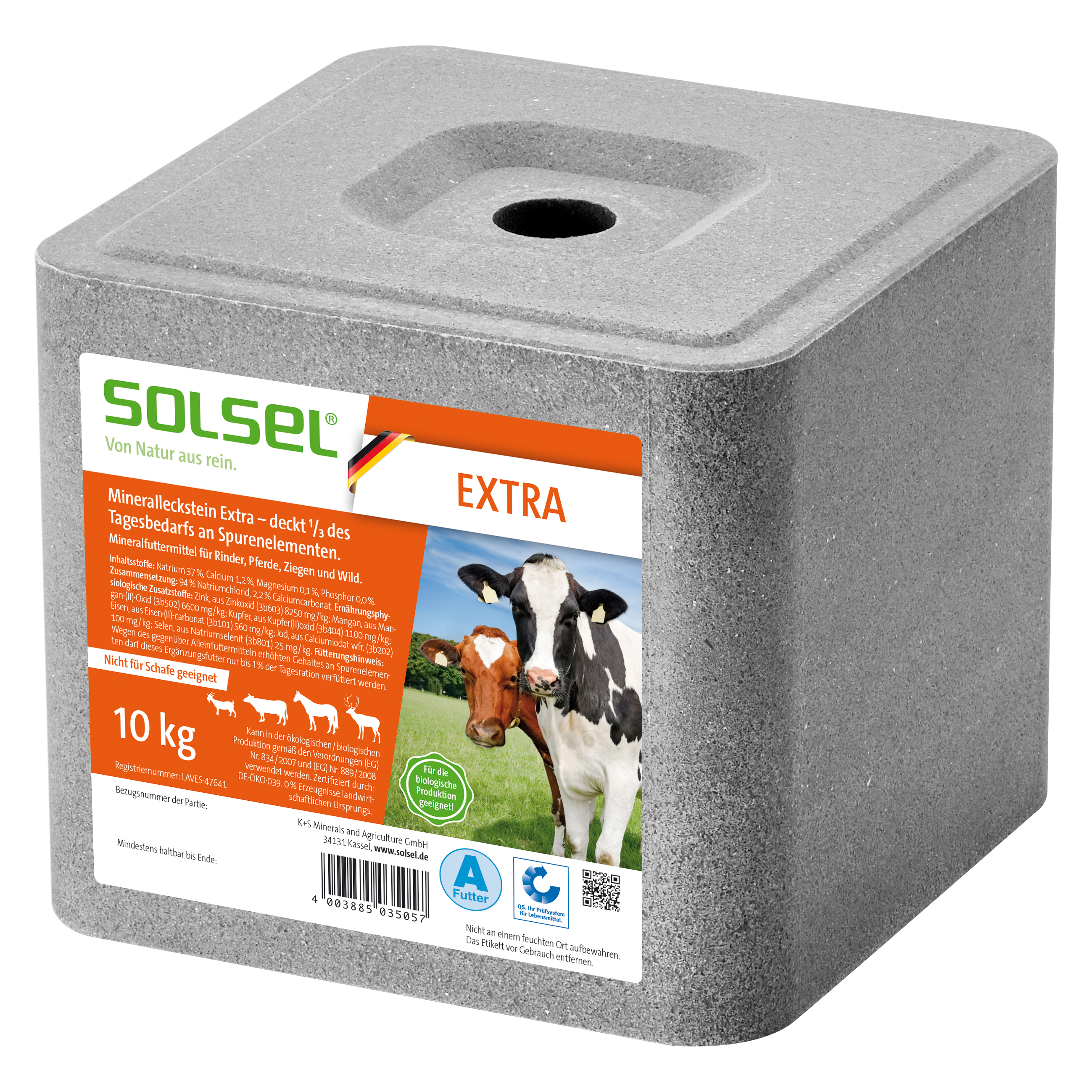 SOLSEL EXTRA 2 x 10kg Leckstein 