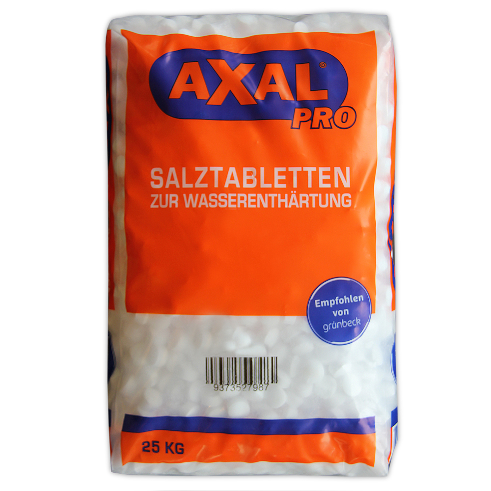 Axal Pro 25kg Regeneriersalz Salztabletten Axal Pro 25kg Regeneriersalz Salztabletten