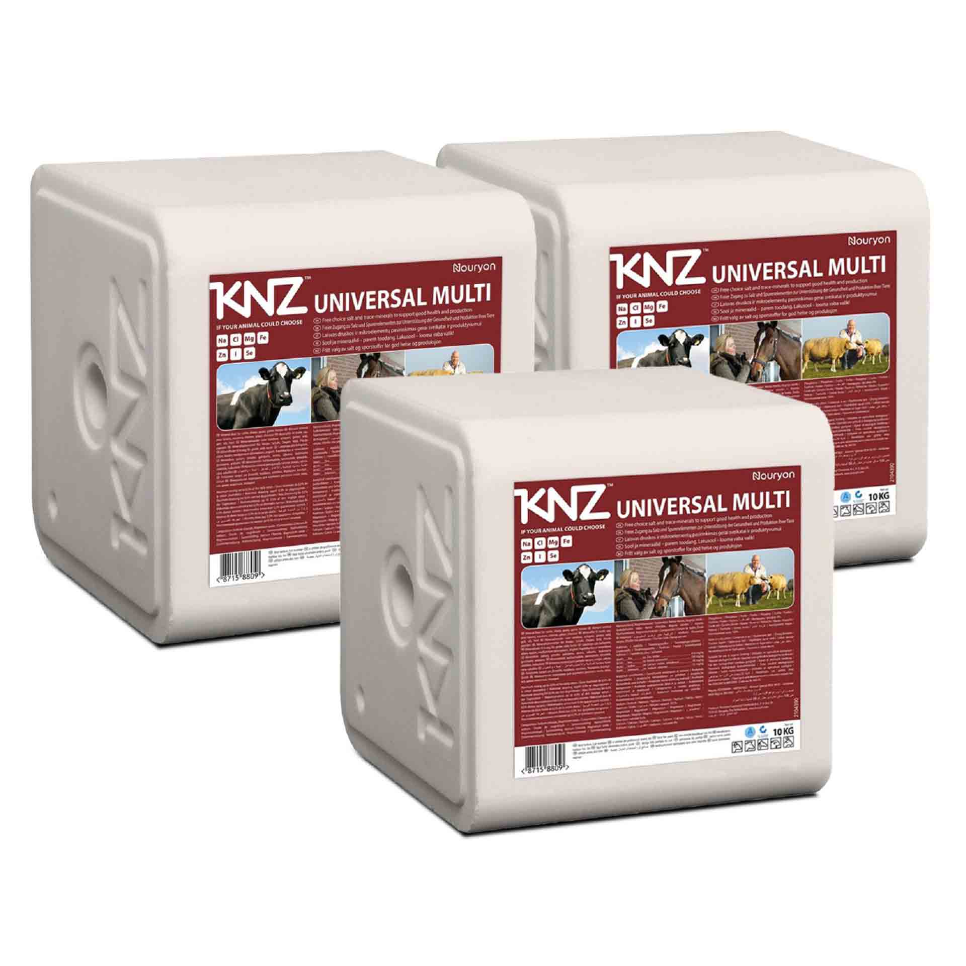 KNZ Universal Multi 30 kg Salzlecksteine Nutztiere