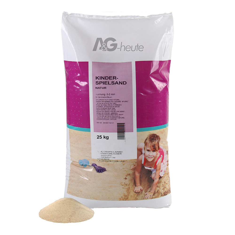 A&G-heute Min2C 25kg Kinderspielsand Quarzsand A&G-heute Min2C 25kg Kinderspielsand Quarzsand