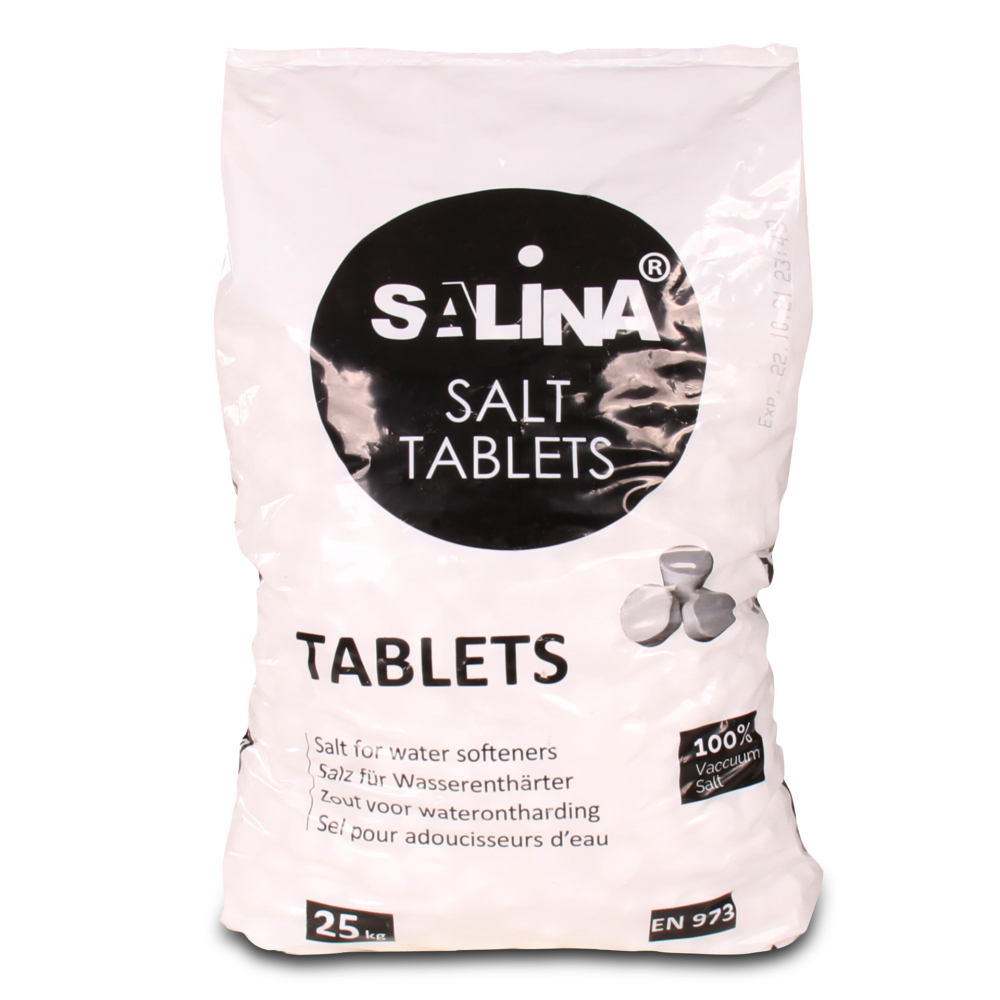 Salina 25kg Regeneriersalz Siedesalz Salztabletten Salina 25kg Regeneriersalz Siedesalz Salztabletten