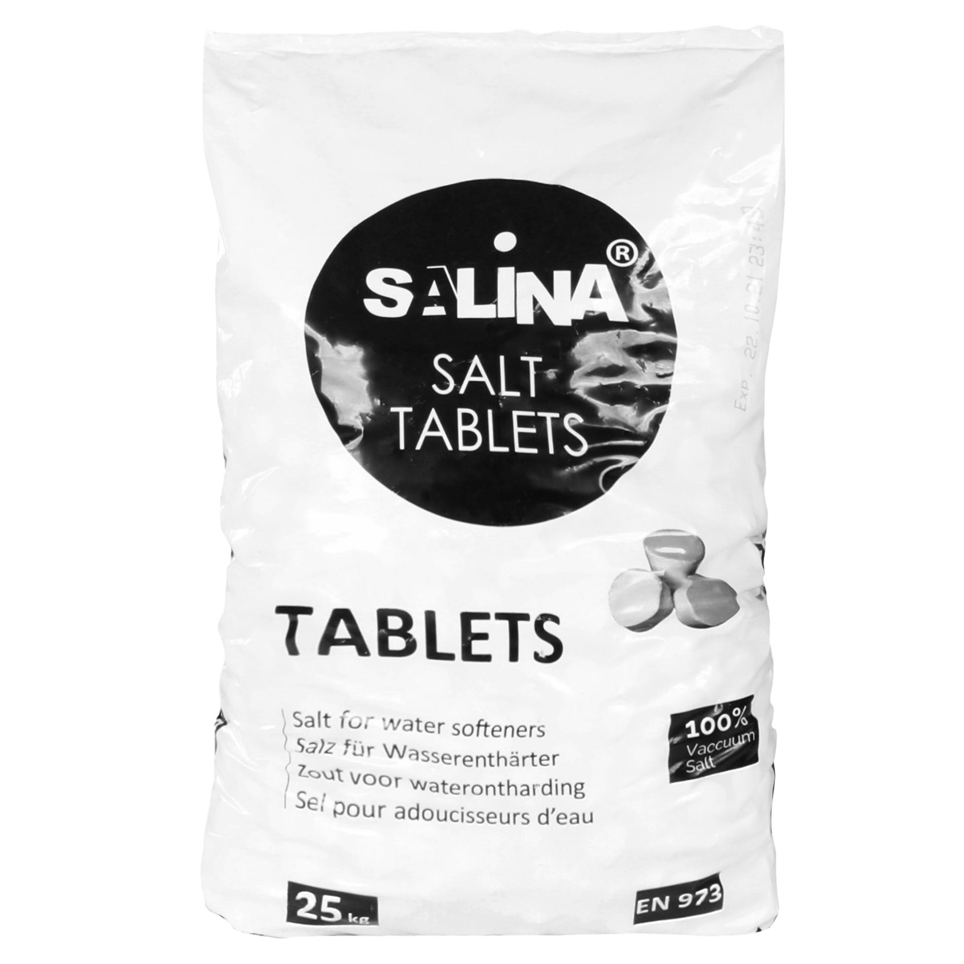 Salina 25 kg Salztabletten Regeneriersalz Poolsalz